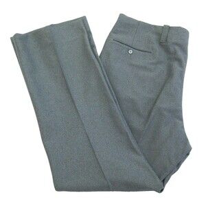 Vintage 70's ROUGH RIDER Men's (Size 36x32) Gray Flat Front Slacks Chino Pants
